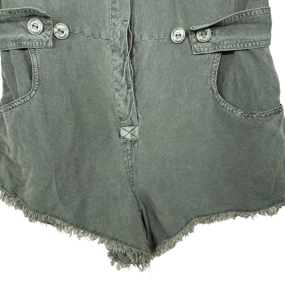 Young Fabulous & Broke River Run Raw Hem Romper - Picture 8 of 11